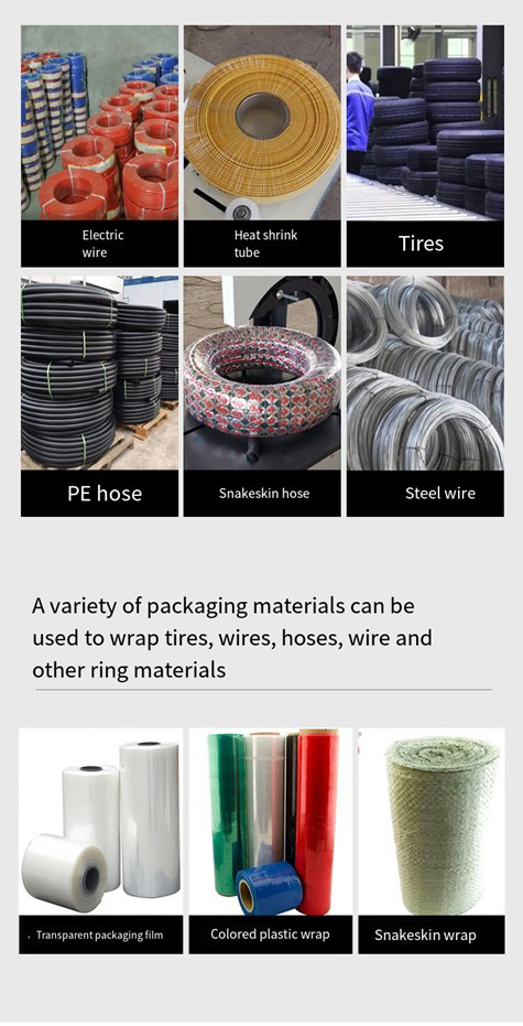 winding film packaging machine,Automatic wrapping film baler, Automatic wrapping machine Wickelfolienverpackungsmaschine, Automatische Wickelfolienballenpresse, Automatische Wickelmaschine