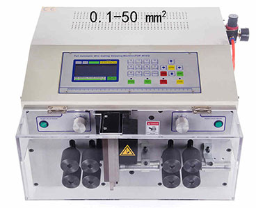 Bedienung der vollautomatischen Drahtabisoliermaschine WPM-MAX2