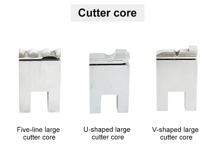 Terminalmaschine Cutter Block, Terminal Blade Form Cutting Block, Belt Cutting, alle Arten von Cuttern, Blockform