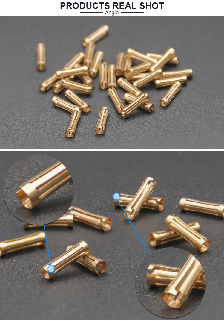 Kupfer-Batterieklemmen, Messing-Anschlussstecker, Präzisions-Stanzanschluss 