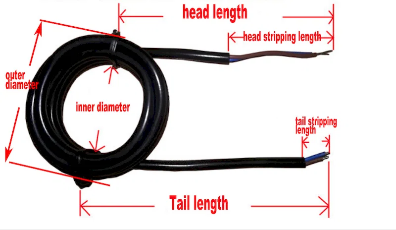 Probe der vollautomatischen Bindemaschine zum Schneiden von Netzkabeln, zum Abisolieren von Abisolierwicklungen WPM-CRT-03M, zur Bindemaschine zum Wickeln von Kabeln, zur automatischen Bindemaschine zum Schneiden von Streifen, zur Kabelbindemaschine für Netzkabel