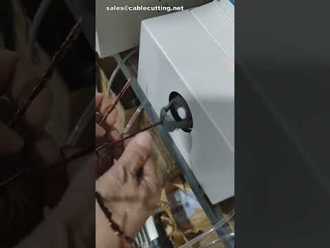 Wire Twisting Machine for 3 x 2.0mm Copper Wires | Factory Automation