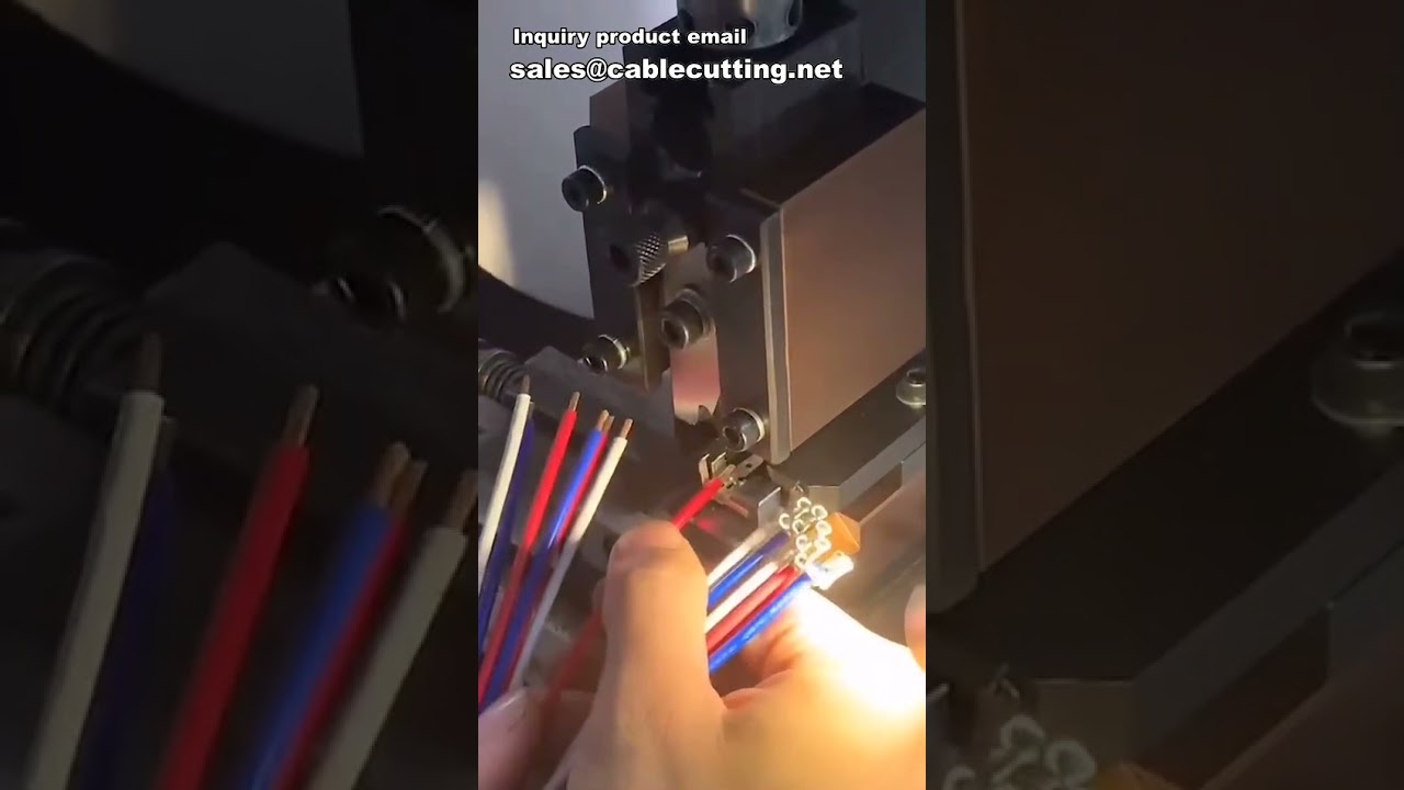 Automotive Strip Terminal Crimping Machine for Wire Processing