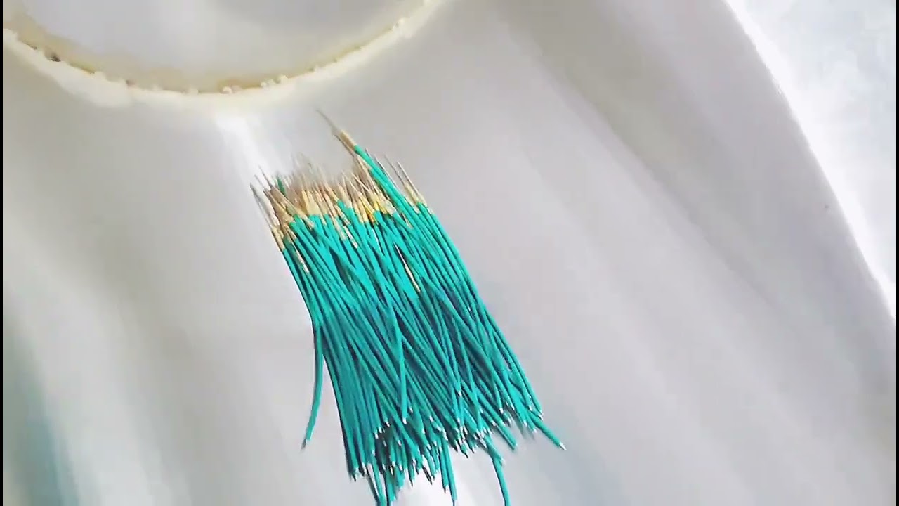 Fully Automatic RJ Network Connector Gold Pin Terminal Wire Processing Machine