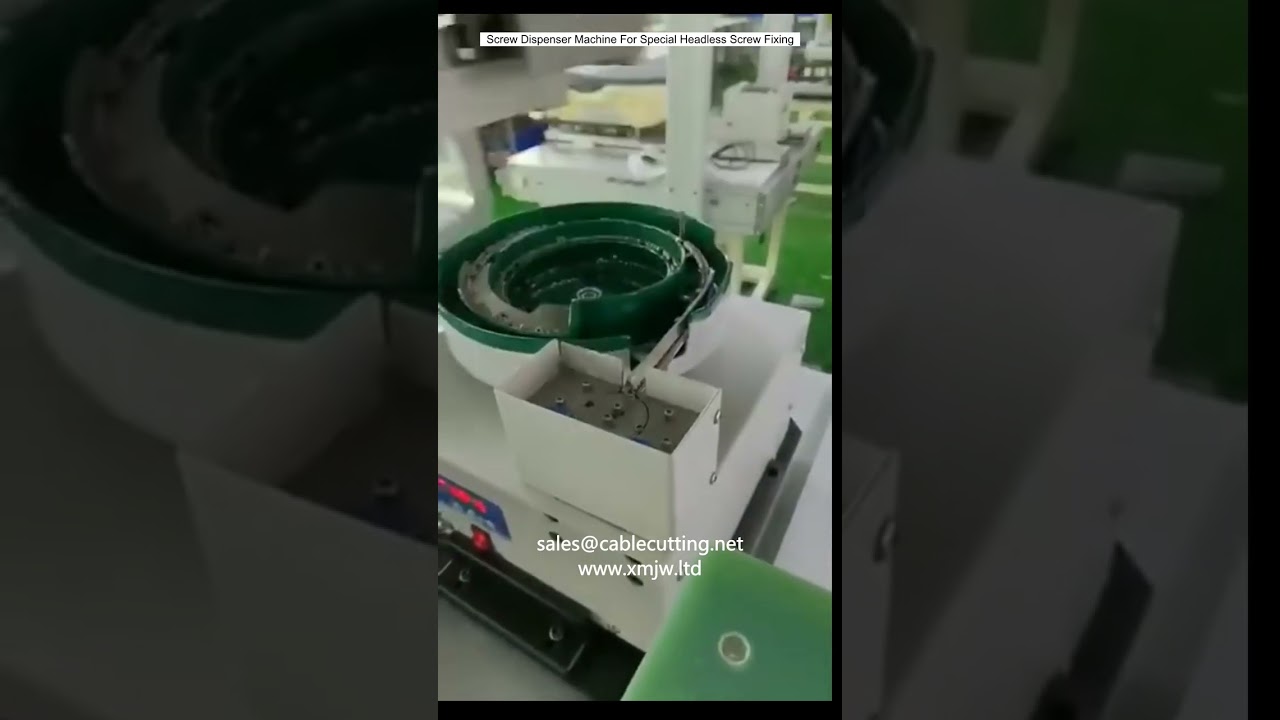 Special Headless Screw Dispenser Machine For Automated Fixing