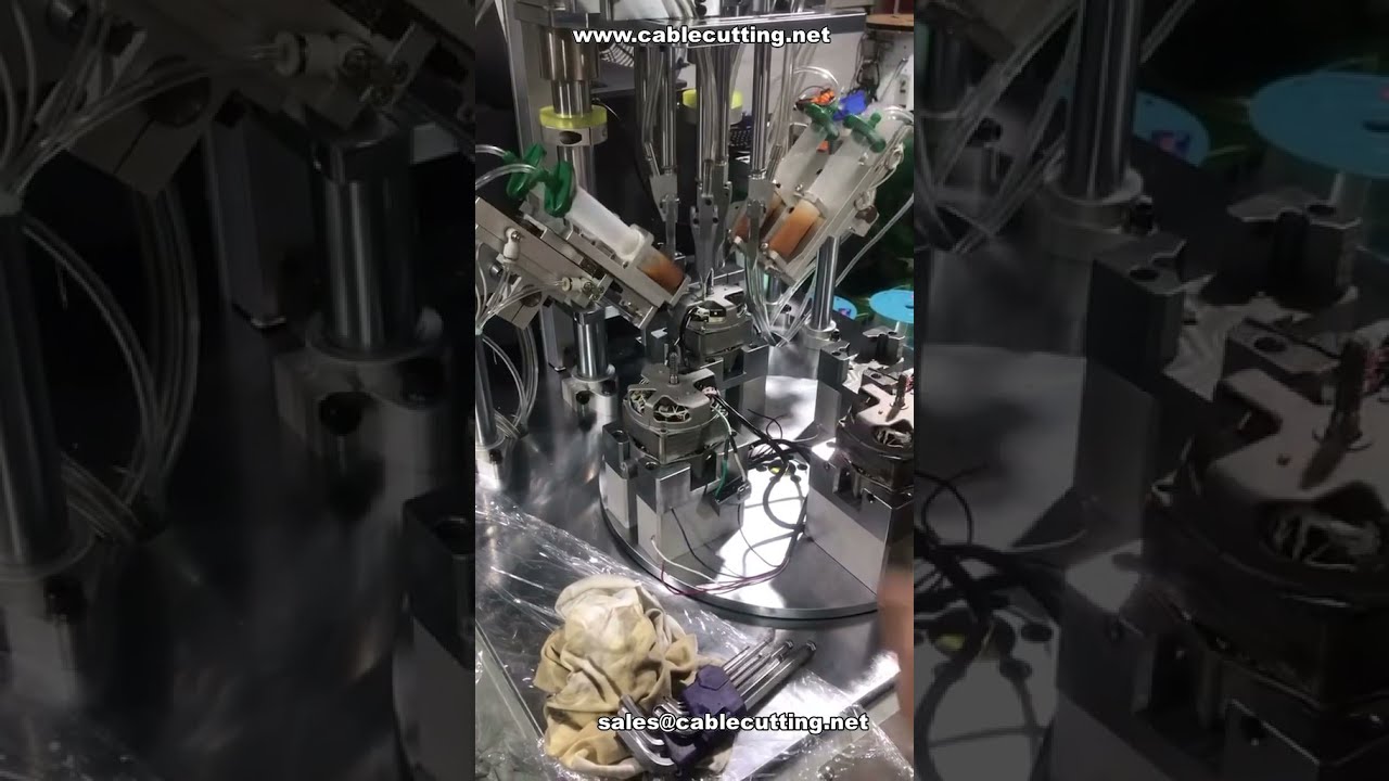 1-to-4 Output Long Screw Dispensing and Fastening Machine for Motors