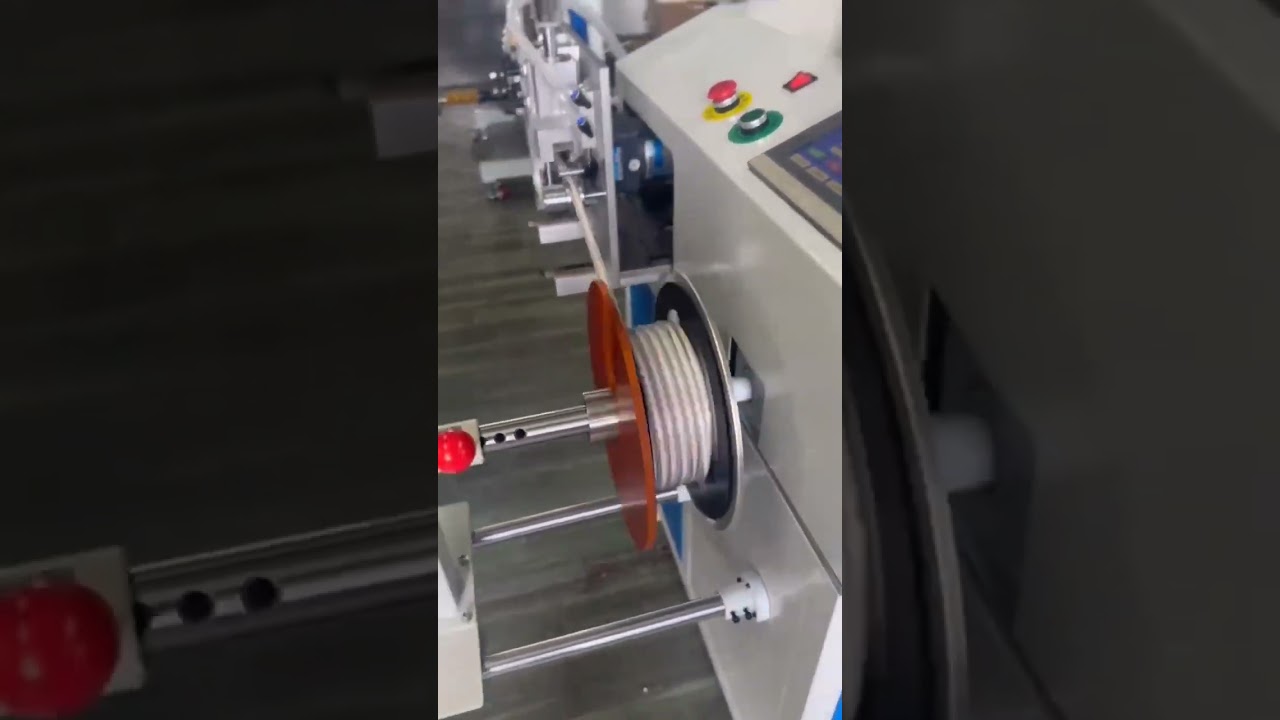 LED Strip Automatic Meter Counting, Cutting & Coiling Machine with Precise Metering