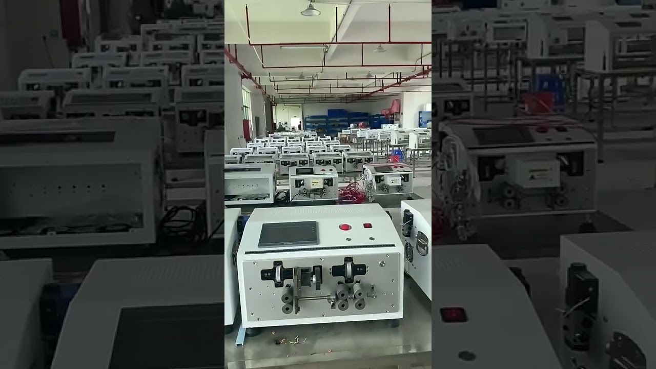 New Design 220V Double Line Automatic Computer Cable Cutting & Stripping Machine 0-1-6-MM2