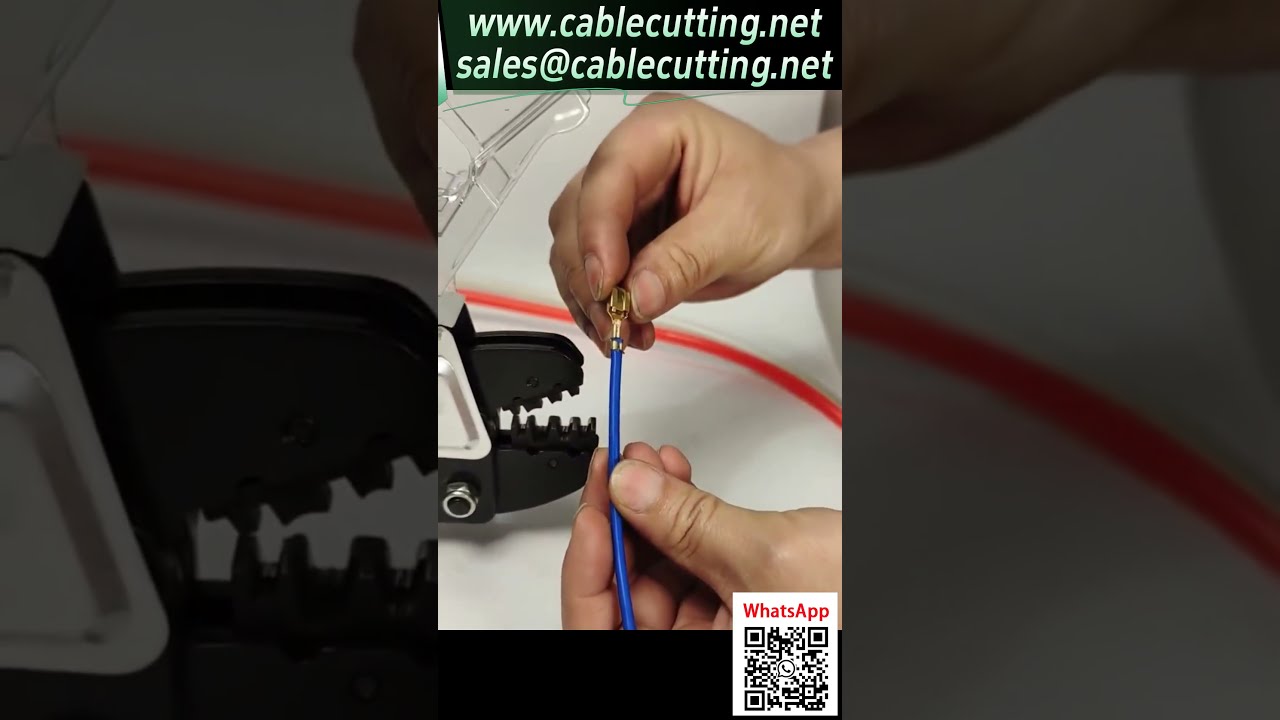 Terminal Crimping Machine - Multi-Function Crimping Tool for Industrial Automation