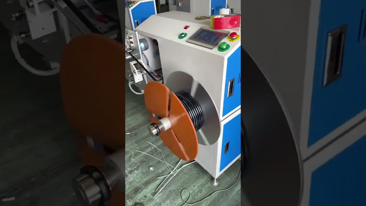 Precise Floor-Standing Metering Tube Coiler with Neat Sorting & Clean Cutting