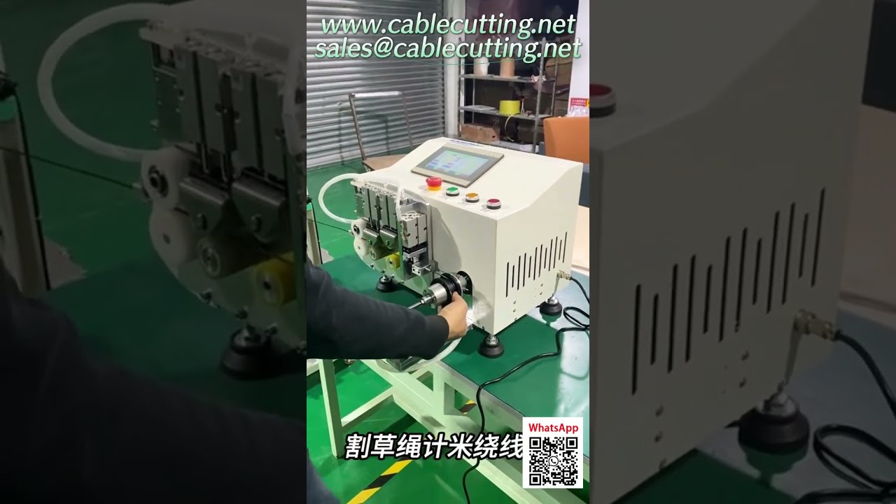 High Efficiency Automatic Trimmer Line Coiler - Meter, Cut & Wind in One