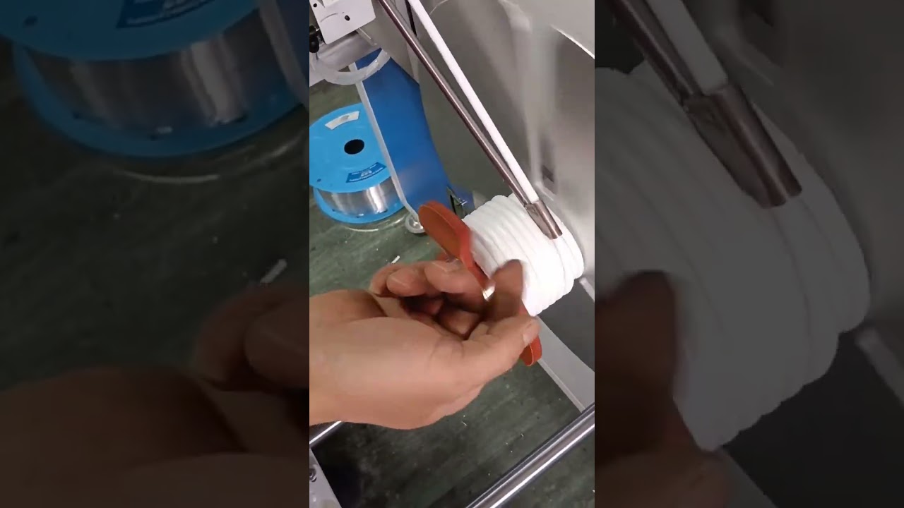 Automatic Water Purifier Tube Metering, Sorting, Cutting & Coiling Machine