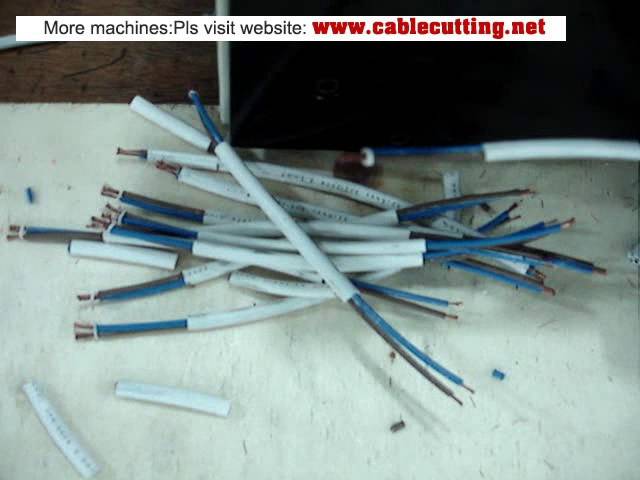 Flat Cable Double Layer Stripping and Cutting Machine WPM-09-P for Inner and Outer Layer
