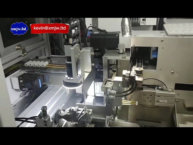 Fully Automatic Double-End Wire Cable Crimping Terminal Housing Inserting Machine