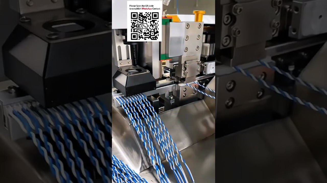 Fully Automatic IDC Piercing Terminal Crimping Machine for Wire Harness Automation