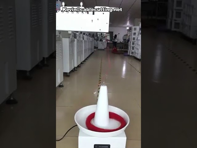 Automatic Cable Feeding Machine with Pay-Off Reel | Wire Feeder