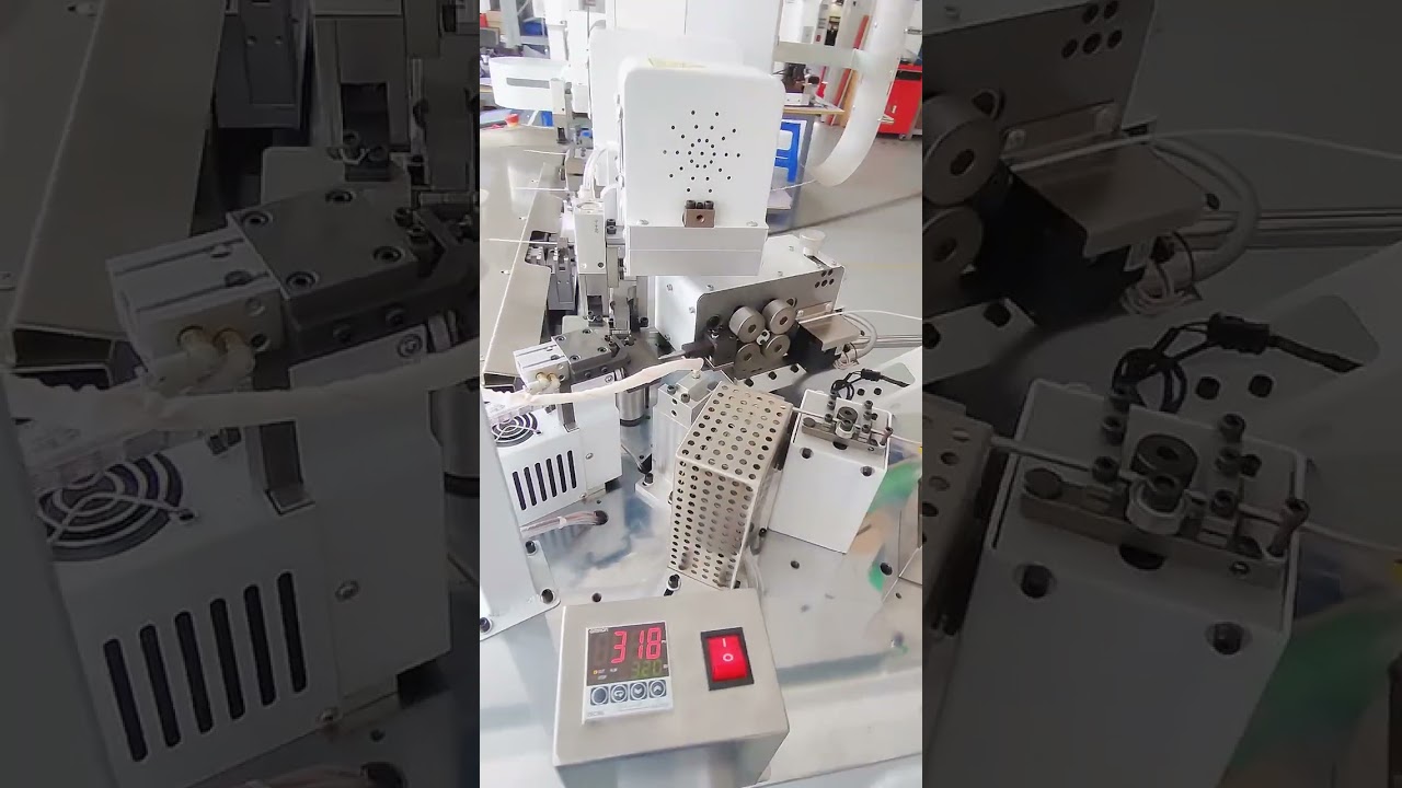 Fully Automatic Wire Harness Processing Machine for Tinning and Heat Shrink Tubing