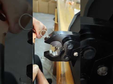 Powerful Pneumatic Crimping Machine for Thick Open Lugs and Various Terminals