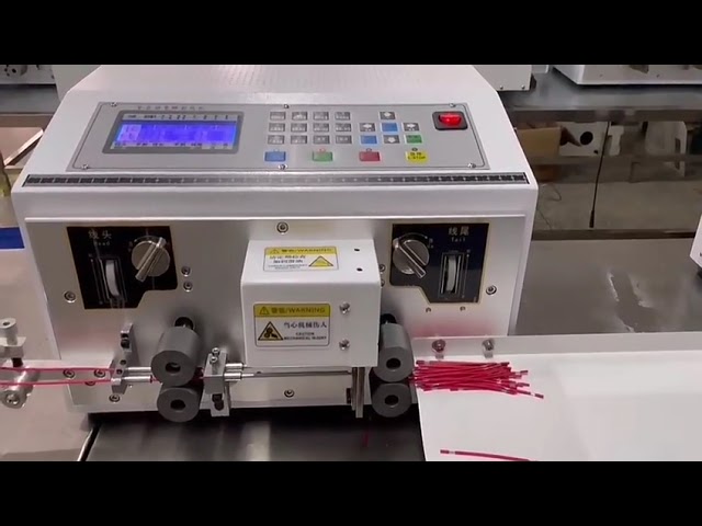 High Precision Automatic Wire Cable Stripping & Cutting Machine 0-1-16mm2 BVB-VR