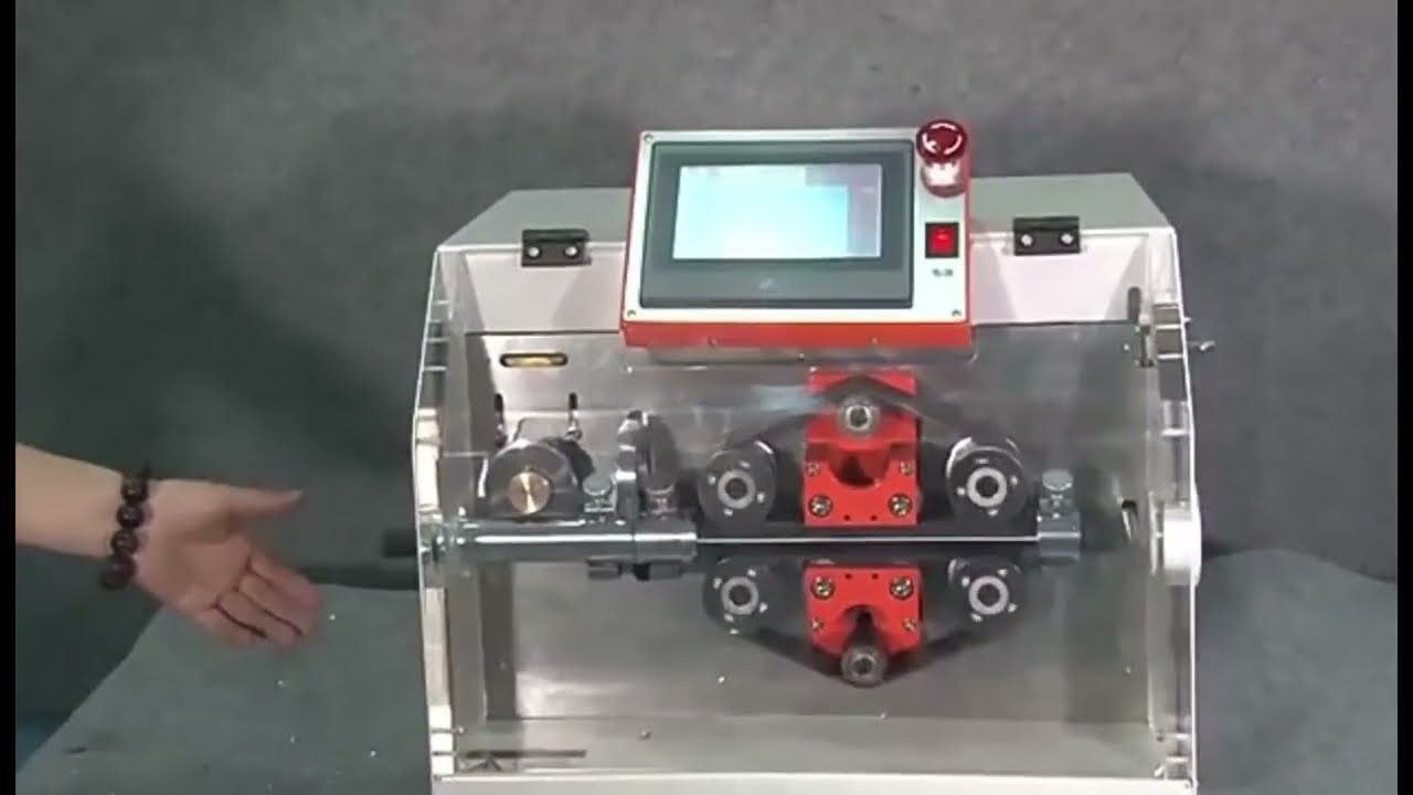 Fully Automatic Corrugated Pipe & Plastic Tubing Cable Cutting Machine