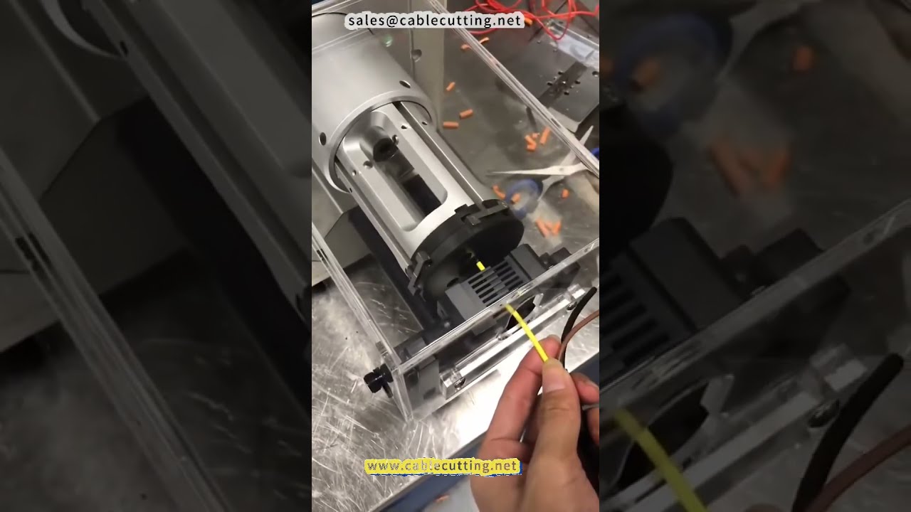 Coaxial Cable Stripping Machine | 9-Layer Stripping for Large & Small Wires