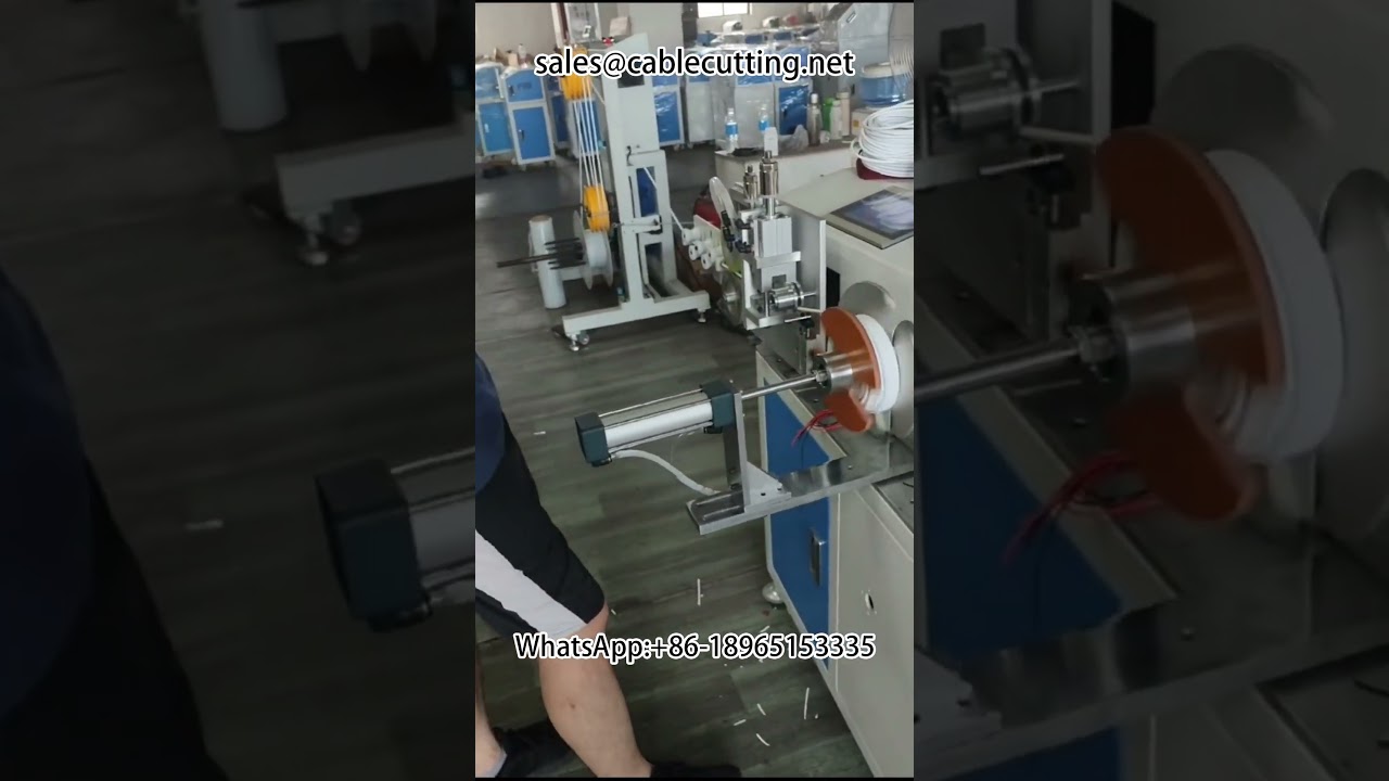 Automatic Meter Counting, Sorting, Cutting, Winding, and Tying Machine