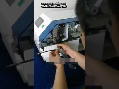 Automatic Copper Foil Wrapping Machine for Data Cable, USB, and Shielded Wire
