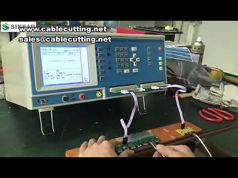 Comprehensive Electronic Wire Data Cable High Voltage Conduction Tester