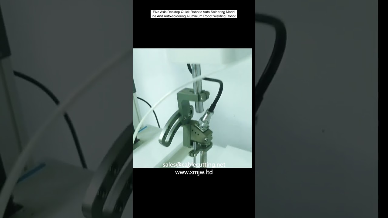 Five-Axis Desktop Robotic Auto Soldering and Aluminum Welding Machine