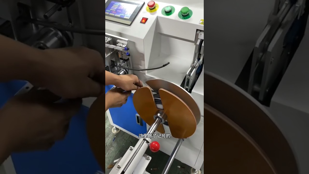 Large Roll Splitting Wire Winding and Tying Machine for 1-15mm Diameter