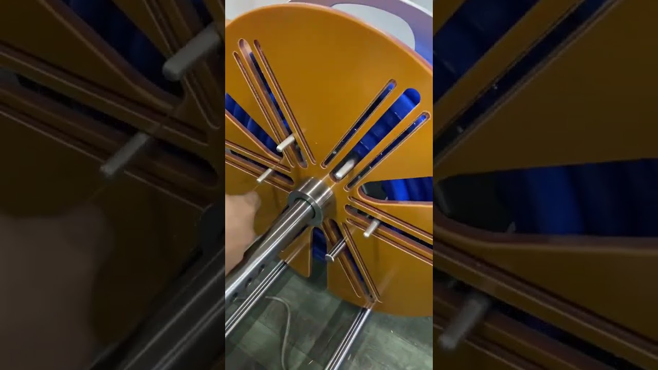 Automatic Sorting and Coiling Machine for High-Pressure Spray Hoses with Adjustable Size