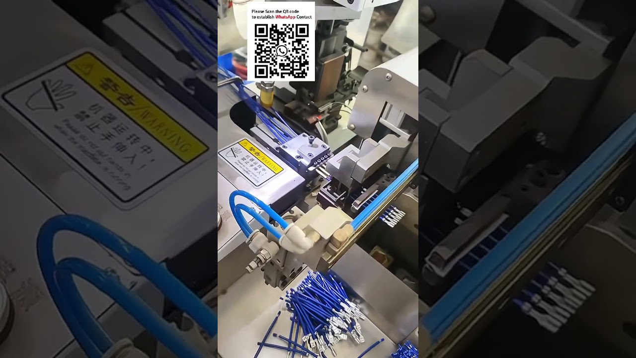 16-Station Automated 5-Wire Processing Machine for #EV Harness Equipment