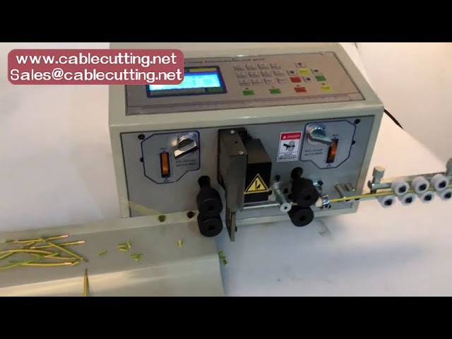8mm² Full Automatic Electric Wire Stripping, Twisting, and Cutting Machine