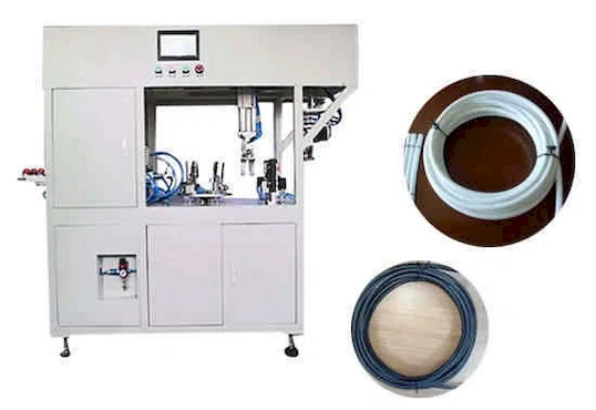 Automatischer Drahtschneider, Wickler, Verzwirbler WPM-CRO - Automatische Schneide-, Wickel- und Bindemaschine