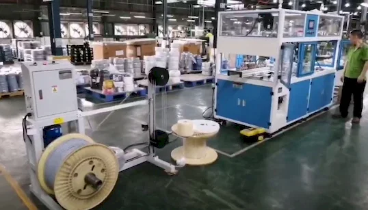 Schwerdraht-Schneider, Wickler, Binder WPM-HCRO - Automatische Schneide-, Wickel- und Bindemaschine