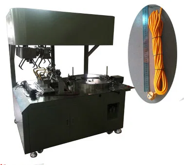 Längenkabel-Wickel- und 3-fach Bindemaschine WPM-83T