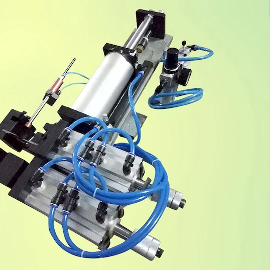 Pneumatische Kabelabisoliermaschine WPM-330 - Halbautomatische Drahtbürstmaschine